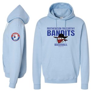 adult hoodie unisex (royal) bandits logo style (copy)