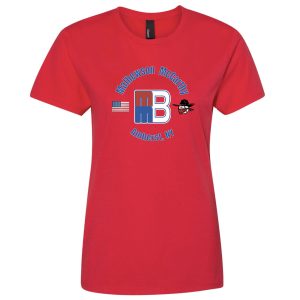 women's t shirt comfort (red) mmb usa circle style (copy) (copy)